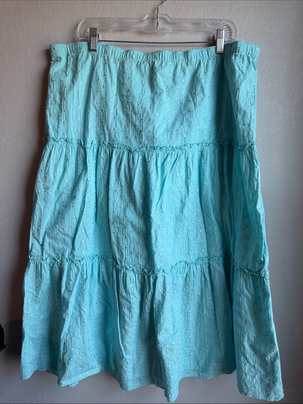 Tiered Maxi Skirt- size 16-18